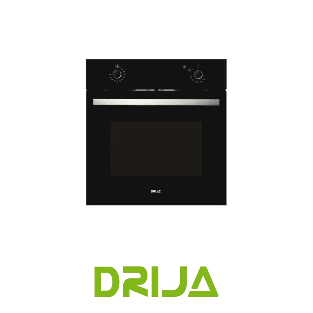HORNO A GAS OCEANIA 60 BLACK 72 LTS ACERO 304
