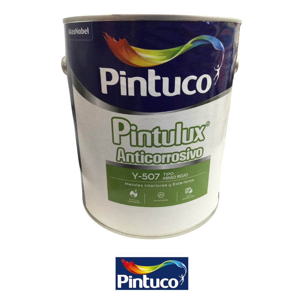 BASE ANTICORROSIVA MINIO ROJO Y-507 GL PINTUCO